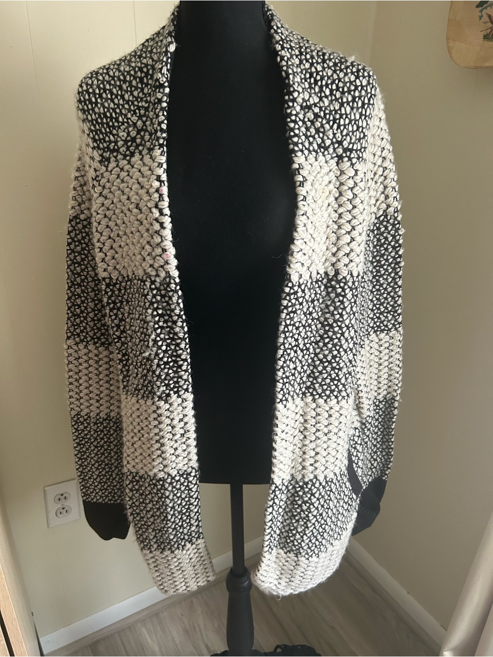 Super soft boho Chunky Open-Front Sweater Cardigan